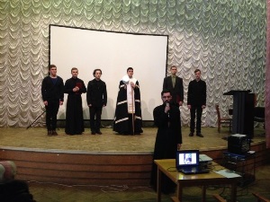 Семінаристи виступили у Київському пансіонаті ветеранів праці із виставою 