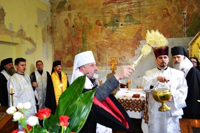 У Львові освятили стару монастирську каплицю з фресками Свято-Іванівської Лаври
