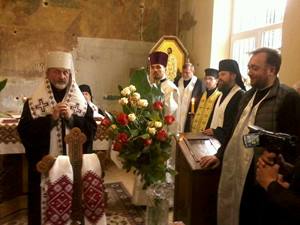 У Львові освятили стару монастирську каплицю з фресками Свято-Іванівської Лаври