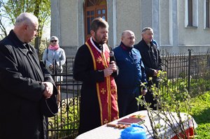 Ще один парафіяльний сад посаджено на Прикарпатті.(ВІДЕО)