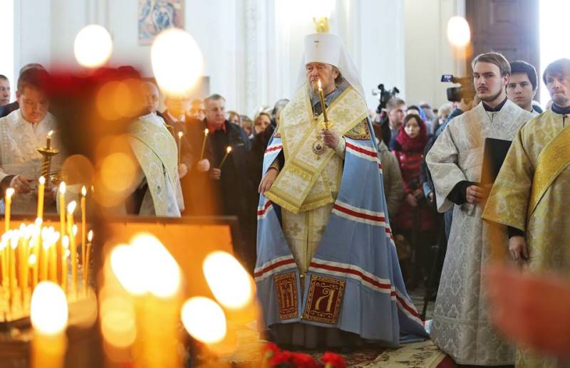Кримського митрополита УПЦ з 25-річчям служіння привітав окупаційний 