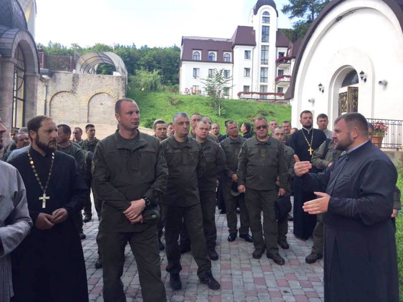 Зарваницю відвідали офіцери і капелани Національної гвардії України