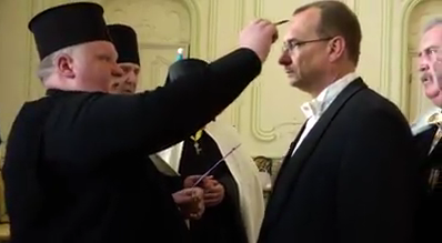 У церемонії Лицарського ордену в Чехії взяв участь єпископ Віктор (Бедь)