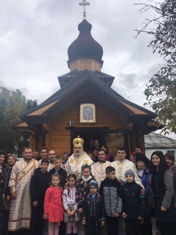 На Київщині звершено Чин освячення нового храму УКГЦ.