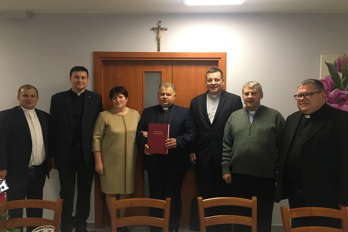 В УГКЦ новий доктор з Канонічного права