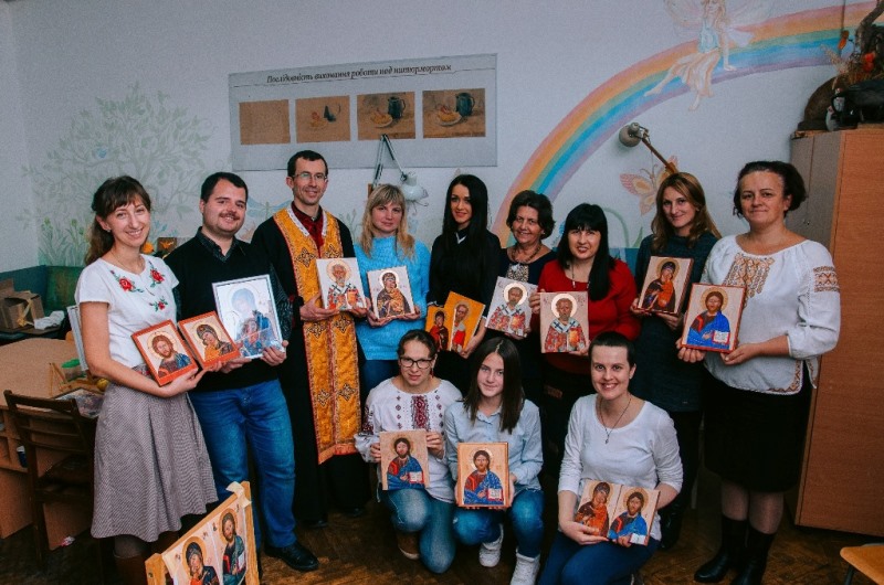 У Вінниці завершився курс іконопису «Квітка Середньовіччя»