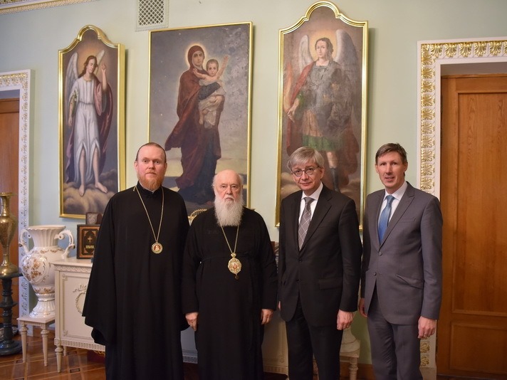 Патріарх Філарет приймав на аудієнції представників Світового конгресу українців