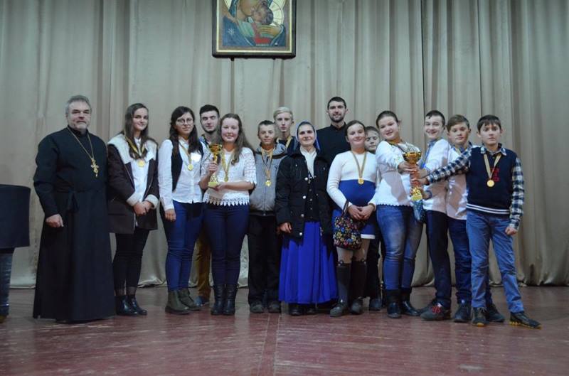 У Дрогобичі відбувся єпархіальний рівень християнської інтелектуальної гри «Що?Де?Коли?»
