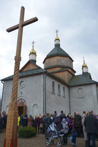 На Коломийщині освячено новозбудований храм на честь Архистатига Михаїла