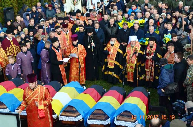 В м. Чорткові перепоховали жертв нацистського терору