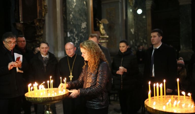 Генерал-губернатор Канади завітала до Гарнізонного храму святих апостолів Петра і Павла ЛА УГКЦ 