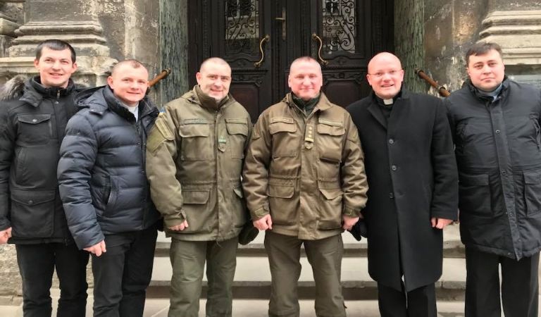 Гарнізонний храм відвідав начальник служби з питань військового духовенства Головного управління НГУ