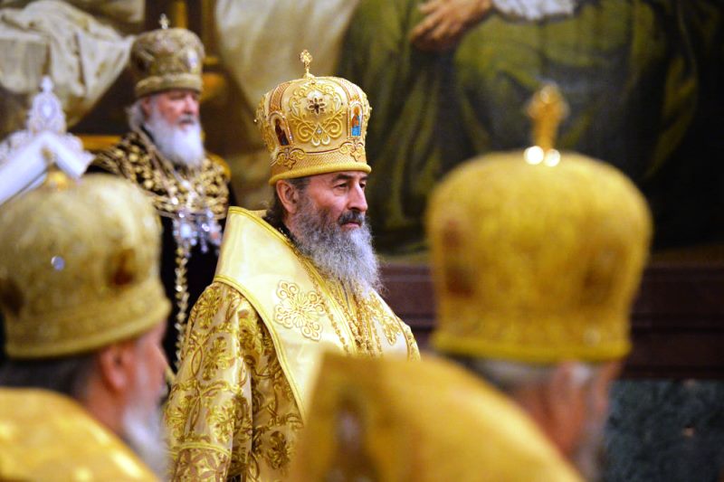 Митрополит Онуфрій взяв участь у богослужінні з нагоди річниці інтронізації російського Патріарха Кирила