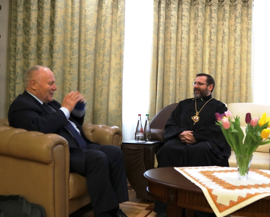 Глава УГКЦ обговорив зі спеціальним посланником Німеччини в Україні українські реформи