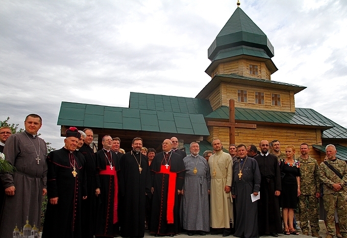 Патріарх Святослав у Краматорську: візит кардинала – жест підтримки і любові Папи до УГКЦ