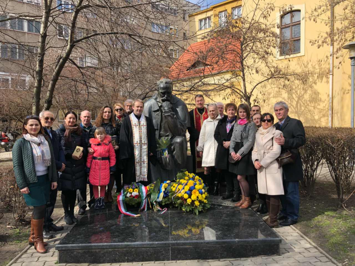В Будапешті вшанували українського пророка Тараса Шевченка