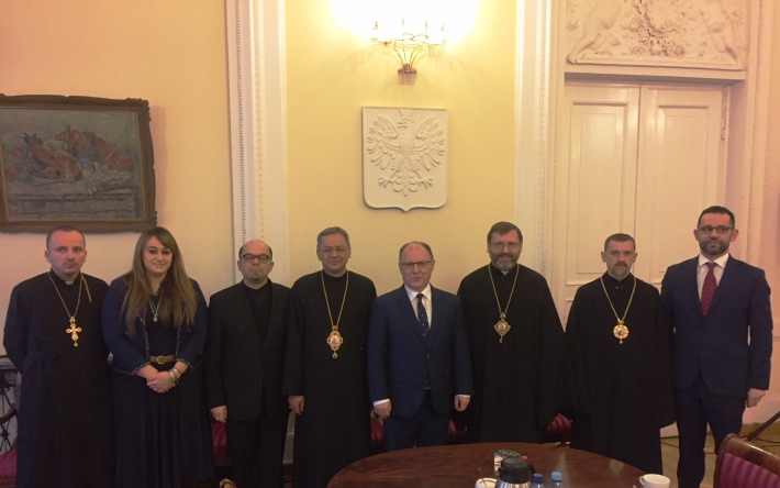 Глава УГКЦ представив керівництву Мазовецького воєводства та Варшави душпастирські потреби українців які приїхали працювати до Польщі