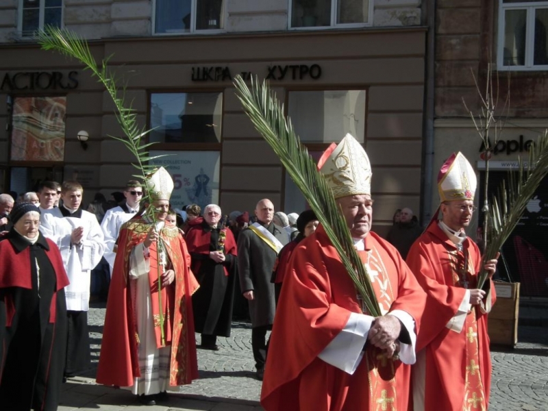 Пальмова Неділя у Львові