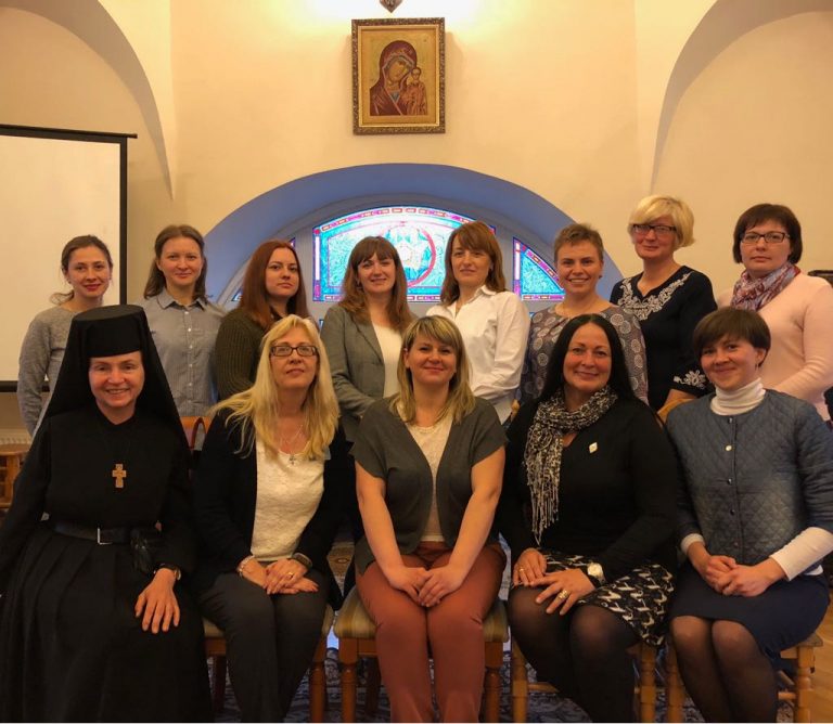 Представниці Ліги українських католицьких жінок Канади відвідують Київську архиєпархію