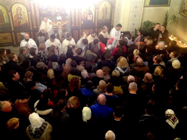 Таїнство Соборування у Катедральному Храмі Різдва Пресвятої Богородиці УГКЦ м.Хмельницький