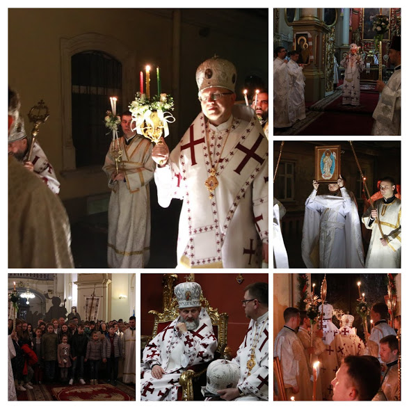 В Архикадральному соборі св. Юра у Львові діти зустрічали Воскреслого Христа молитвою до Небесного Отця “Отче наш”