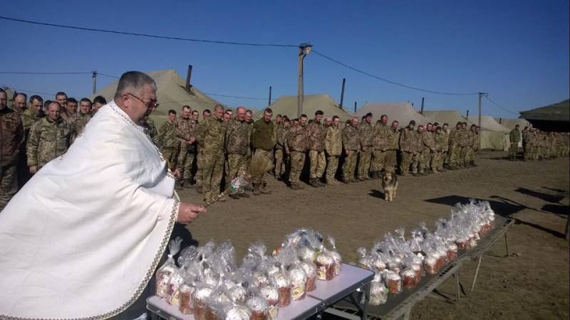 Світле свято Христового Воскресіння відзначили у 56 окремій мотопіхотній бригаді