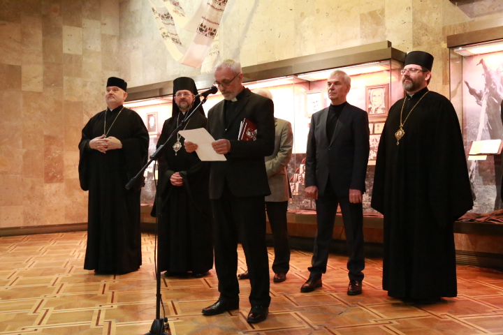 У Києві відбулося відкриття виставки «УГКЦ — час випробувань»