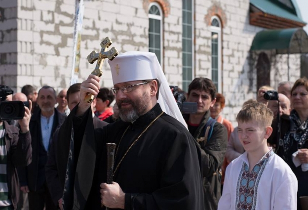 Глава УГКЦ освятив у Славутичі храм Матері Божої Неустанної Помочі