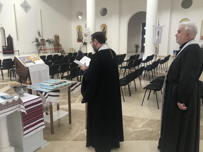 Патріарх Святослав освятив Біблії для дітей, які написані шрифтом Брайля (ВІДЕО)