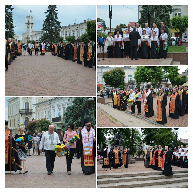 У Коломиї вшанували 157 річницю перепоховання Тараса Шевченка