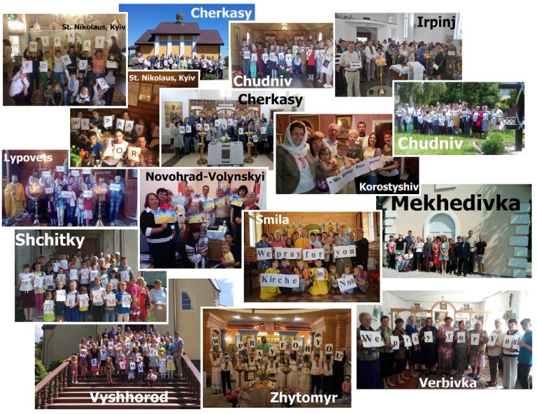 У Київській архиєпархії триває акція молитовної солідарності з жертводавцями та християнами цілого світі