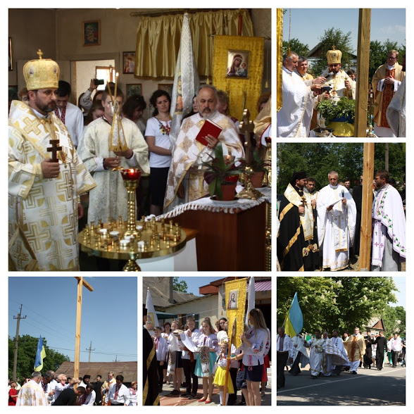 Екзарх Одеський звершив чин освячення хреста та місця під будівництво нового храму