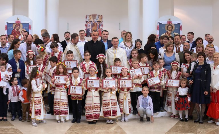Перша Сповідь та урочисте Святе Причастя у Патріаршому Соборі