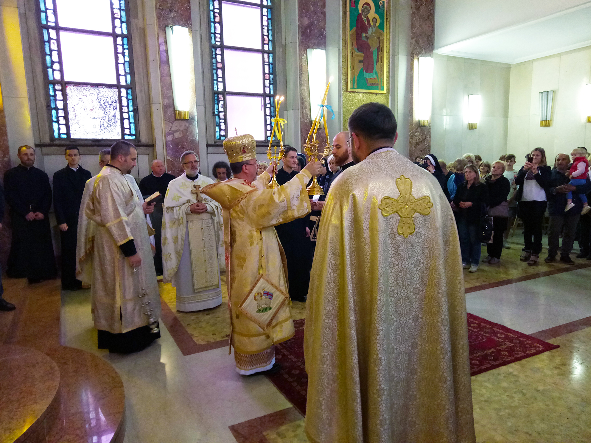 У «Студіоні» (Рим) відбулося свято з нагоди відновлення святині