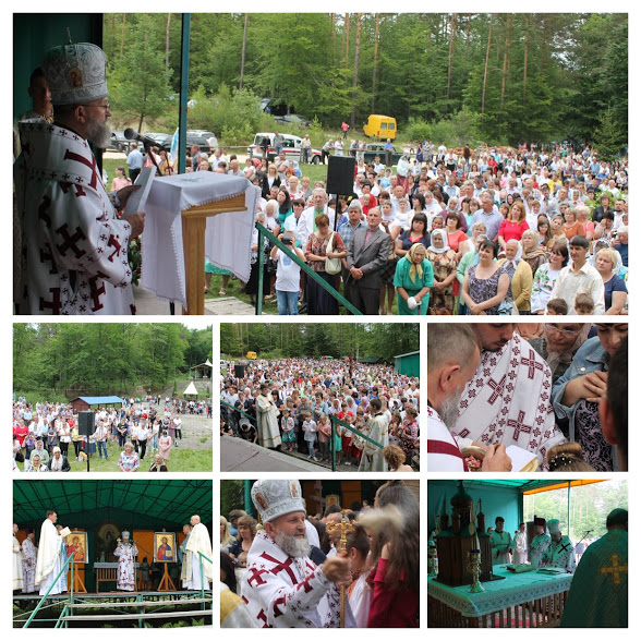 Проща до цілющого джерела біля с. Заглина