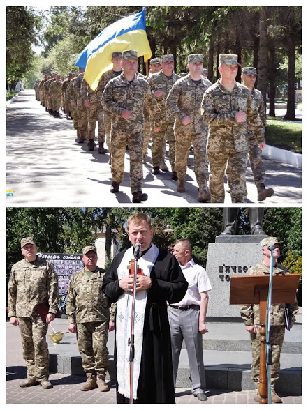 Відбулися урочистості з нагоди повернення Золочівського ремполку із зони АТО (ВІДЕО)