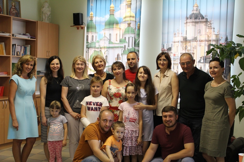 “Христос – Світло світу” – зустріч сімей воїнів АТО