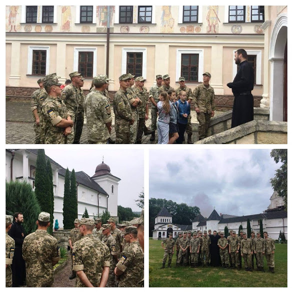 Капелани організували для військових паломництво до Свято-Успенської Унівської Лаври