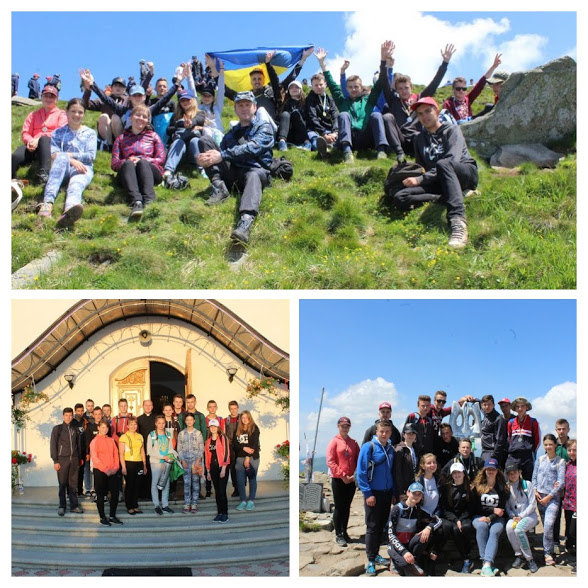 На вершині найвищої гори України молодь помолилась за сімейні цінності