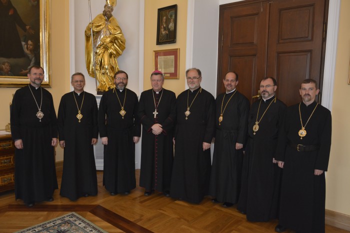 Блаженніший Святослав подякував Митрополитові Вроцлавському Юзефу Купному за відкритість і допомогу для українців Польщі