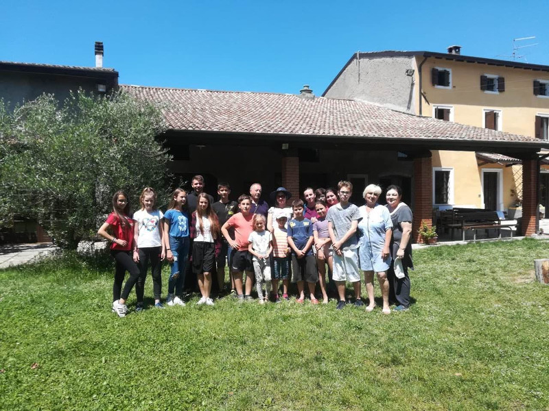 В Брешії відбувся літній християнський табір для українських дітей «Ми є родина» (ВІДЕО)