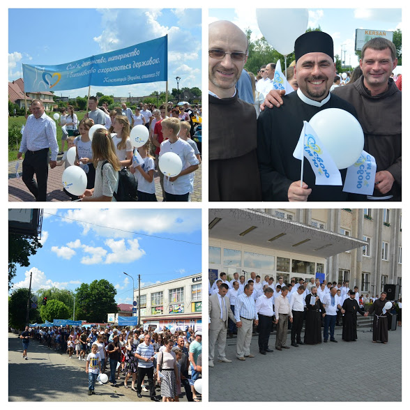 Тисячна хода за Родину у Ковелі (ВІДЕО)