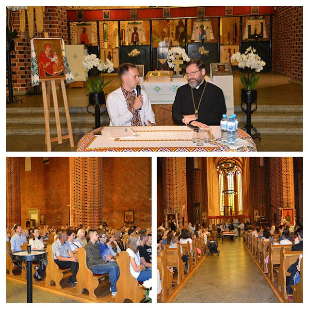 Патріарх Святослав зустрівся із українською молоддю у Польщі