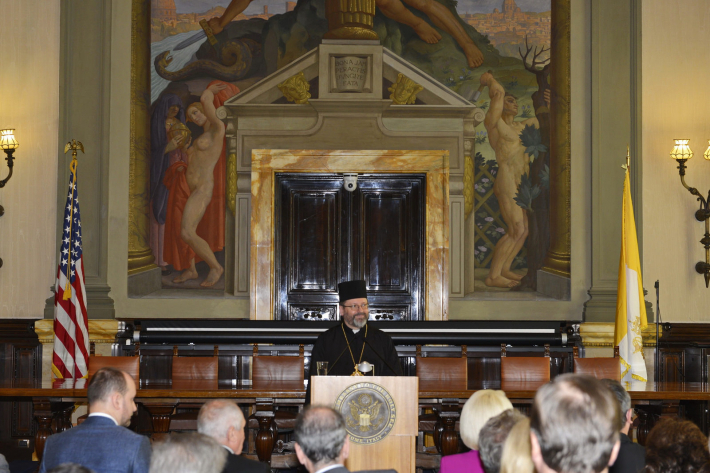 Глава УГКЦ провів конференцію в посольстві США при Апостольській Столиці