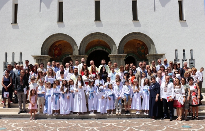 У Римі діти української недільної школи приступили до Урочистого Святого Причастя