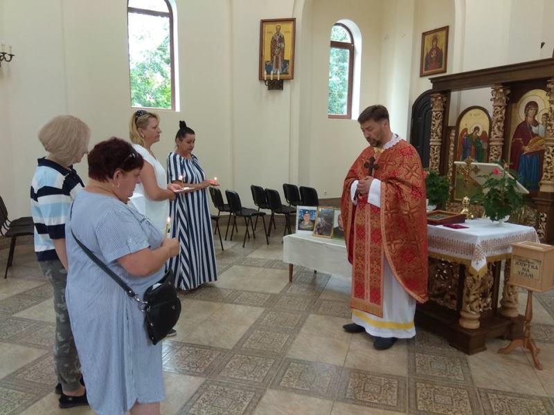 У Броварах молились за упокій загиблих Героїв України