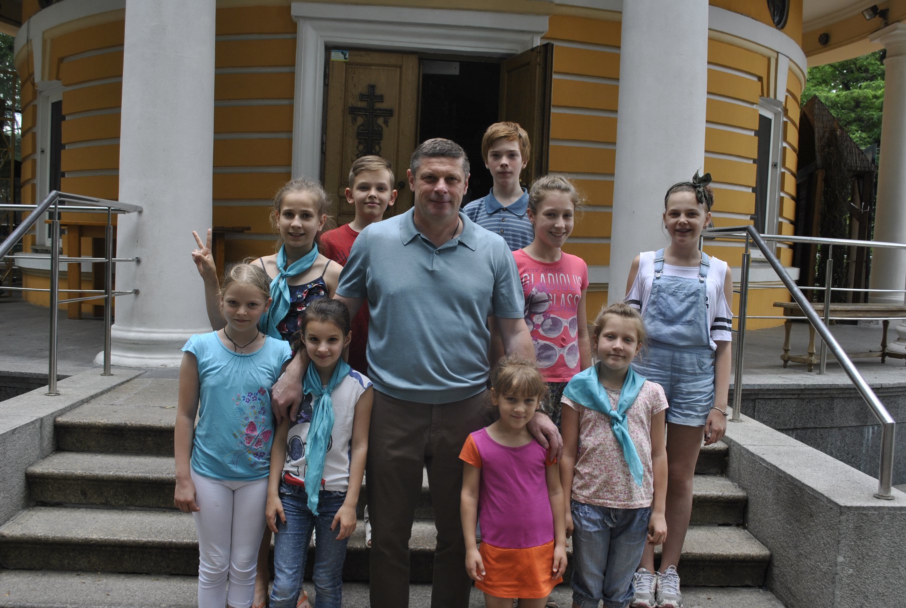 Веселі Канікули з Богом на Аскольдовій могилі