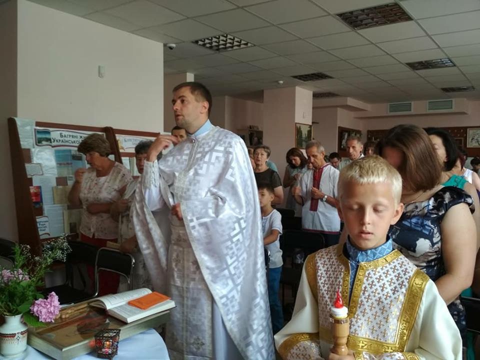 На парафії УГКЦ у Києві молились Панахиду за упокій Левка Лук’яненка