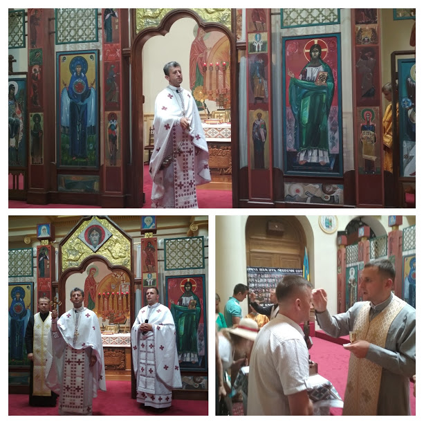 Празник святого Володимира в Паризькій катедрі