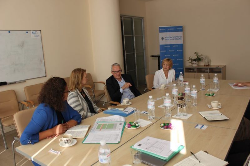 Карітас України прийняв делегатів моніторингової місії BAMF та ERIN